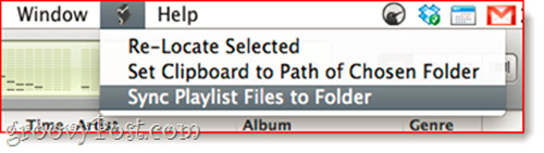 Combine iTunes Playlist with SugarSync in Mac OS X Picture 9