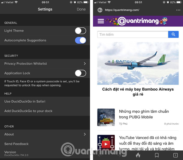 Combine the best private browser on the phone Picture 1