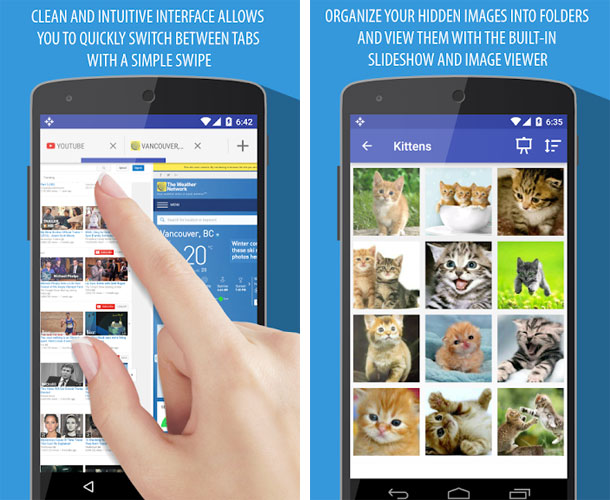 Combine the best private browser on the phone Picture 6
