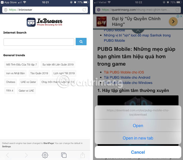 Combine the best private browser on the phone Picture 7