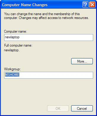 Combine Windows XP and Vista machines on the same network Picture 1