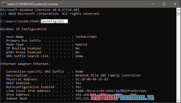 Commands in CMD are common and useful in Windows 10 Picture 4