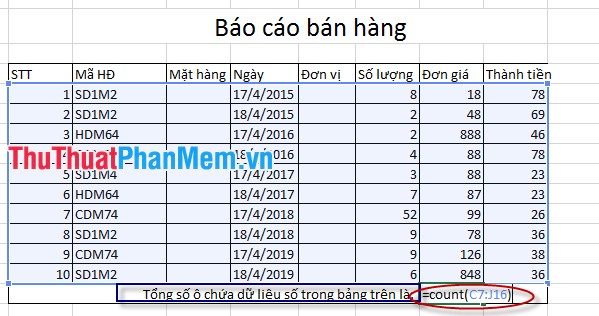 Common math functions in Excel Picture 9