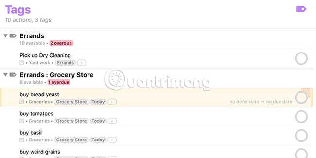 Compare 2 Mac task management applications OmniFocus and Things Picture 1