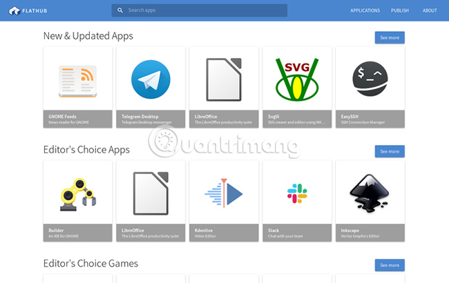 Compare 2 websites to download Linux Flathub and Snap Store applications Picture 3