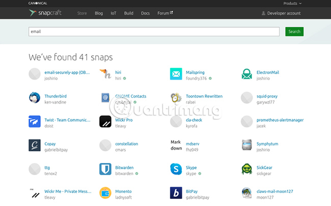 Compare 2 websites to download Linux Flathub and Snap Store applications Picture 6