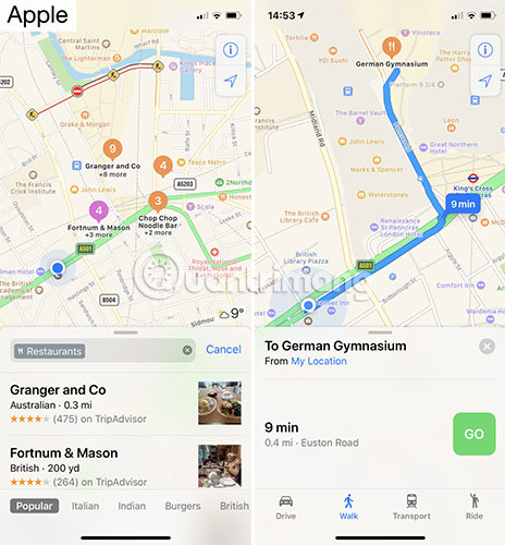 Compare Apple Maps and Google Maps Picture 4