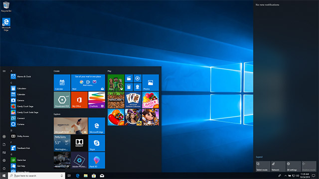 Compare the differences between Windows 10 versions