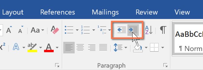 Complete Guide For Word 2016 (Part 6): Using Indents And Tabs ...