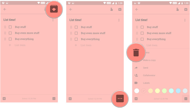 Complete how to download and use Google Keep Picture 18