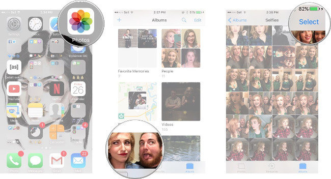 Complete on Photos apps on iPhone and iPad - Part 1: Positioning and Albums Picture 11