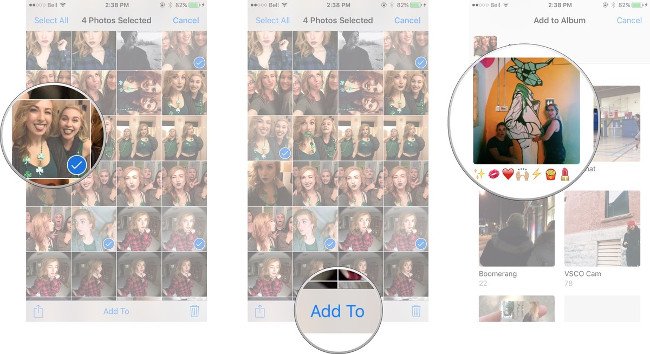 Complete on Photos apps on iPhone and iPad - Part 1: Positioning and Albums Picture 12
