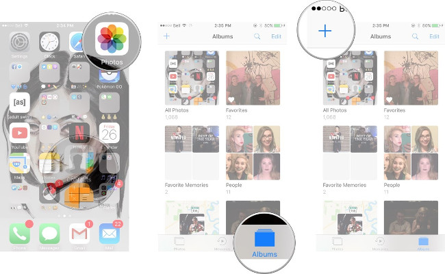 Complete on Photos apps on iPhone and iPad - Part 1: Positioning and Albums Picture 9