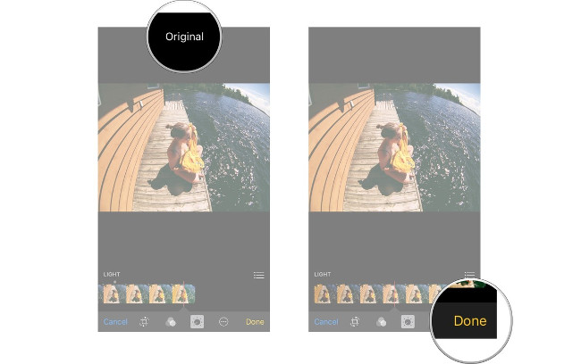 Complete the Photos app on iPhone / iPad - Part 4: Edit photos Picture 13