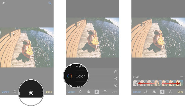 Complete the Photos app on iPhone / iPad - Part 4: Edit photos Picture 14