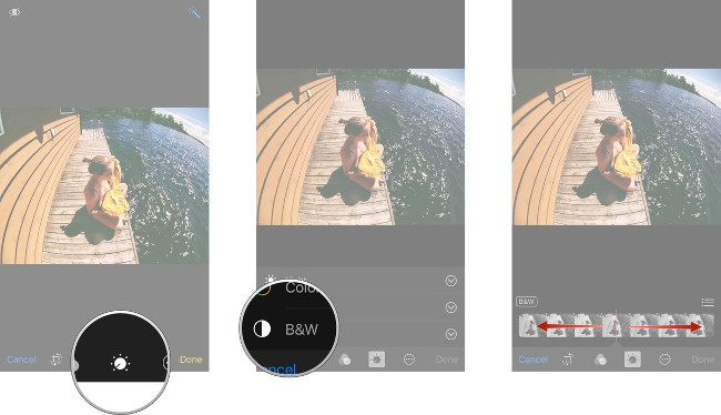 Complete the Photos app on iPhone / iPad - Part 4: Edit photos Picture 15