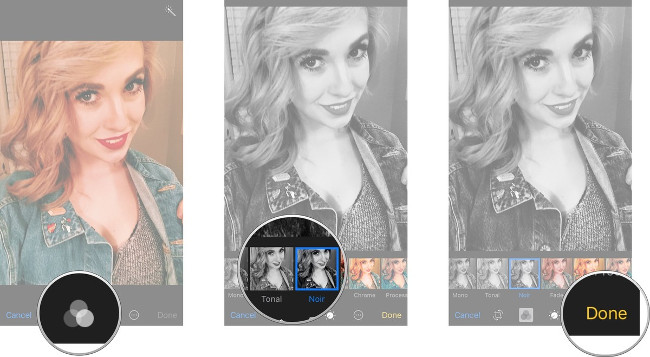 Complete the Photos app on iPhone / iPad - Part 4: Edit photos Picture 19