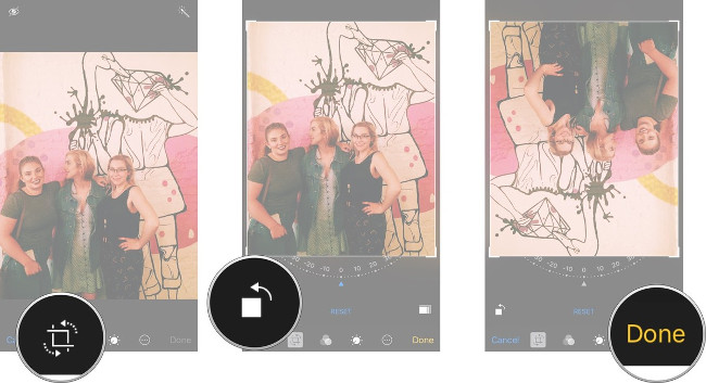 Complete the Photos app on iPhone / iPad - Part 4: Edit photos Picture 2