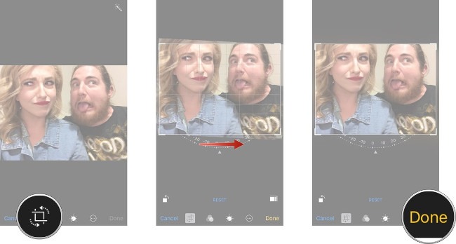 Complete the Photos app on iPhone / iPad - Part 4: Edit photos Picture 4
