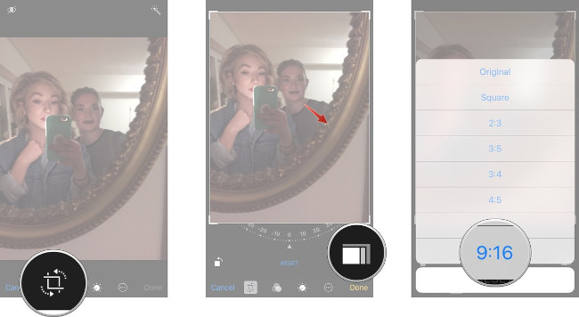 Complete the Photos app on iPhone / iPad - Part 4: Edit photos Picture 8