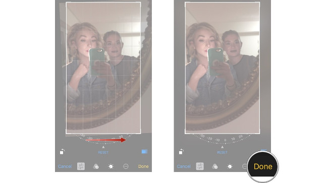 Complete the Photos app on iPhone / iPad - Part 4: Edit photos Picture 9