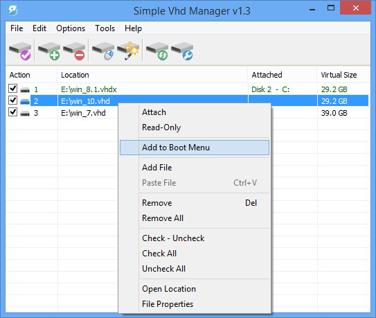 Complete usage of Simple VHD Manager Picture 6