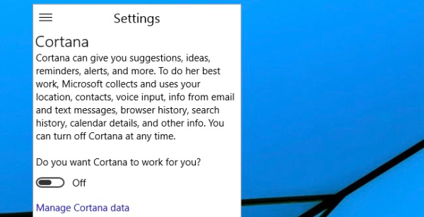 Completely disabling virtual assistant Cortana on Windows 10 Picture 2