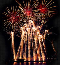 Computers make impressive firework displays Picture 1