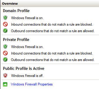 Configure advanced firewall in Windows Server 2008 using the MMC snap-in Picture 4