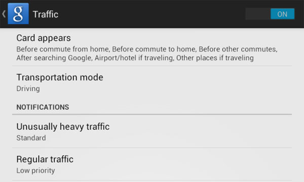 Configure and use Google Now on Android Picture 7