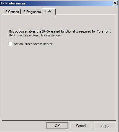 Configure Forefront TMG as the DirectAccess server Picture 7