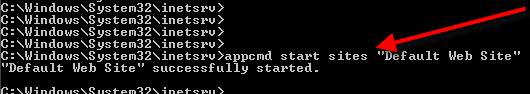 Configure IIS 7 from the command line using Appcmd.exe - Part 1 Picture 4