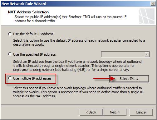 Configure One-to-One NAT with TMG 2010 Picture 6