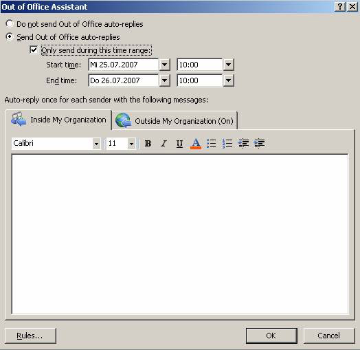 Configure Outlook 2007 with Exchange Server 2007 Picture 7