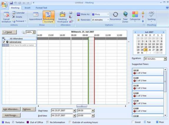 Configure Outlook 2007 with Exchange Server 2007 Picture 9