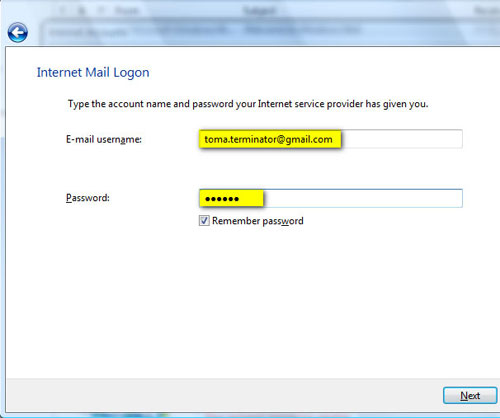 Configure POP3 Gmail on Outlook, Windows Mail, Thunderbird Picture 9