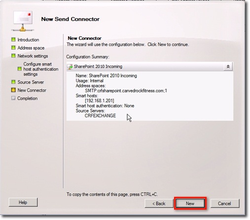 Configure, set Incoming and Outgoing Email on SharePoint 2010 - Part 1 Picture 30