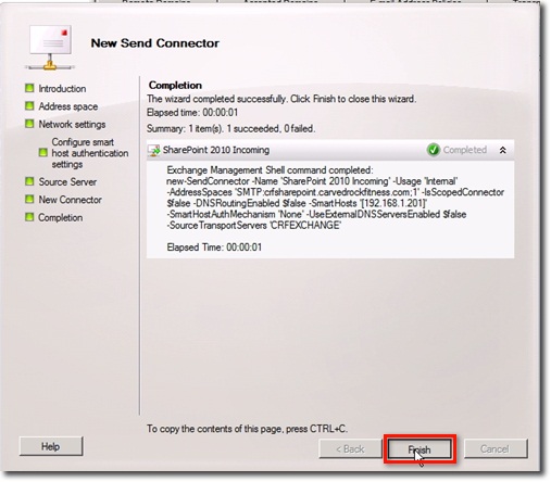 Configure, set Incoming and Outgoing Email on SharePoint 2010 - Part 1 Picture 31