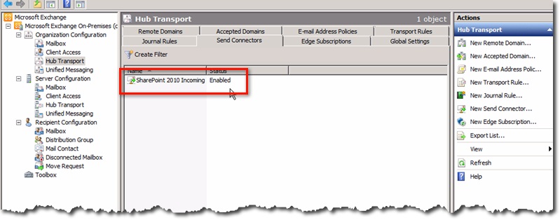 Configure, set Incoming and Outgoing Email on SharePoint 2010 - Part 1 Picture 32