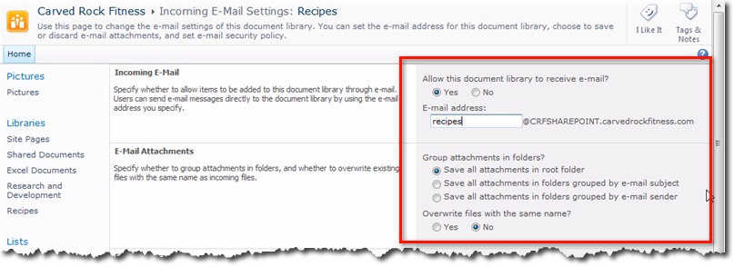 Configure, set Incoming and Outgoing Email on SharePoint 2010 - Part 2 Picture 34
