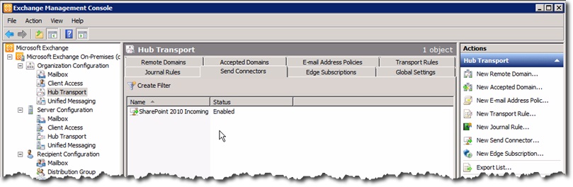 Configure, set Incoming and Outgoing Email on SharePoint 2010 - Part 3 Picture 1