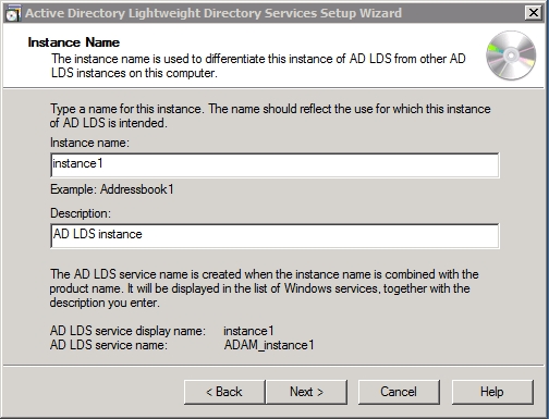 Configure the Lightweight Directory Service service - Part 3 Picture 2