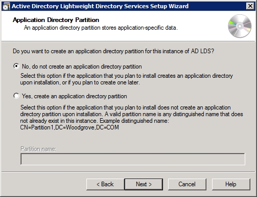 Configure the Lightweight Directory Service service - Part 3 Picture 4