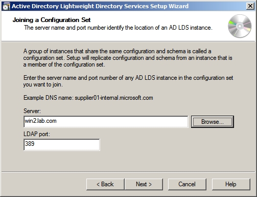 Configure the Lightweight Directory Service service - Part 4 Picture 5