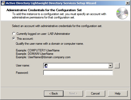 Configure the Lightweight Directory Service service - Part 4 Picture 6