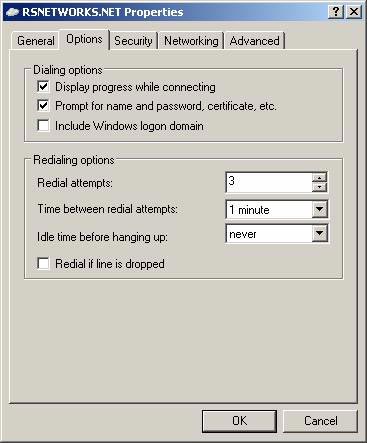 Configure the VPN network connection in Windows XP Picture 12
