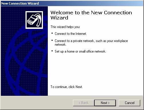 Configure the VPN network connection in Windows XP Picture 3