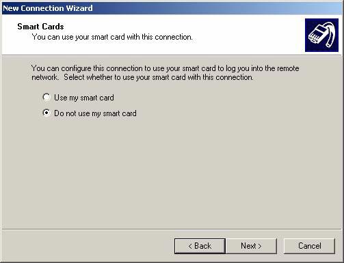 Configure the VPN network connection in Windows XP Picture 8