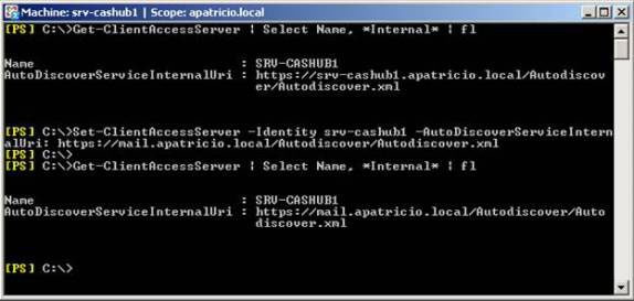 Configure Web Services URL of Exchange Server 2007 Picture 5