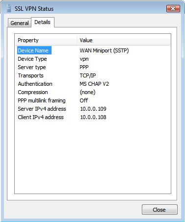 Configure Windows Server 2008 to remotely access SSL VPN Server (Part 4) Picture 15